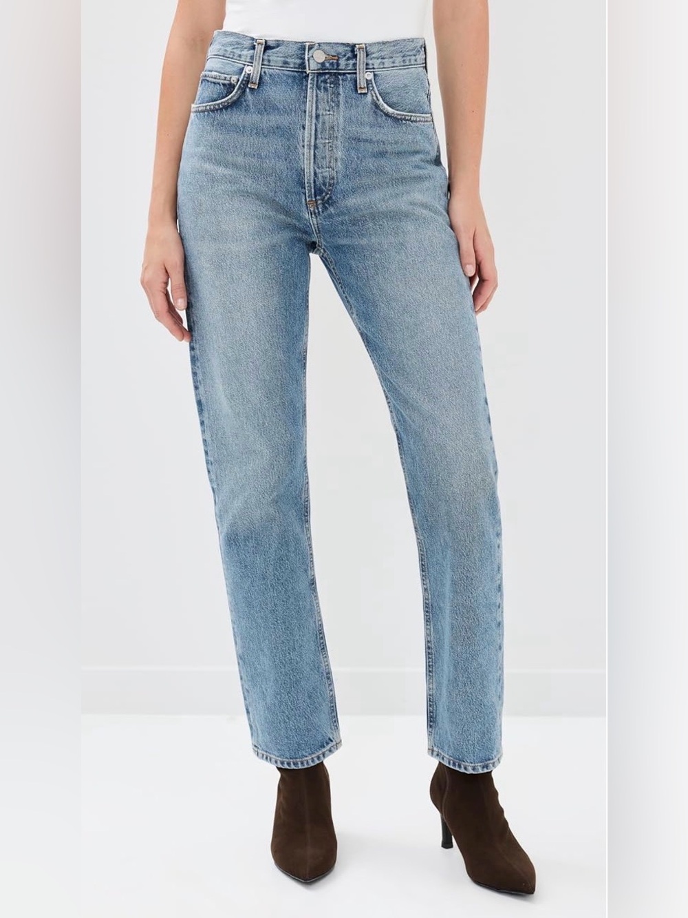 AGOLDE 90s Pinch Waist High Rise Straight Jeans size 29